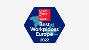 Best Wokplaces in Europe by Great Place to Work